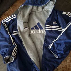 Vintage Adidas Reversible Men's XL Jacket